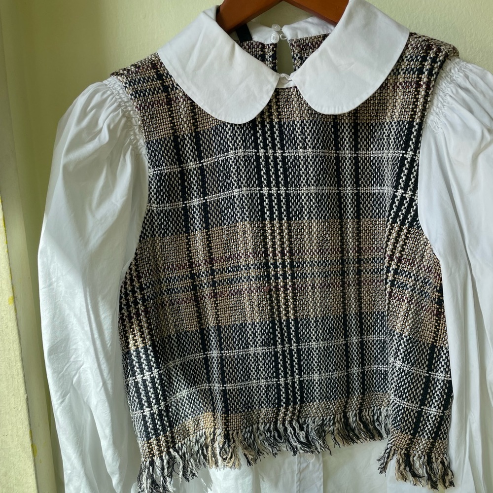 Zara two piece top